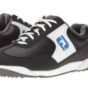 FootJoy Greenjoys Spikeless Golf Shoes White/Black